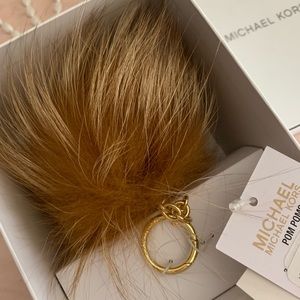 Michael kors large pom pom